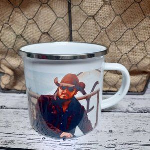 12 oz Metal 'Rip' Mug